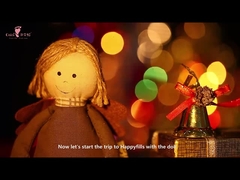 Umarmbare Feen-Plüschpuppe aus PP-Baumwolle, liebenswertes Bärenspielzeug, 29 x 20 cm